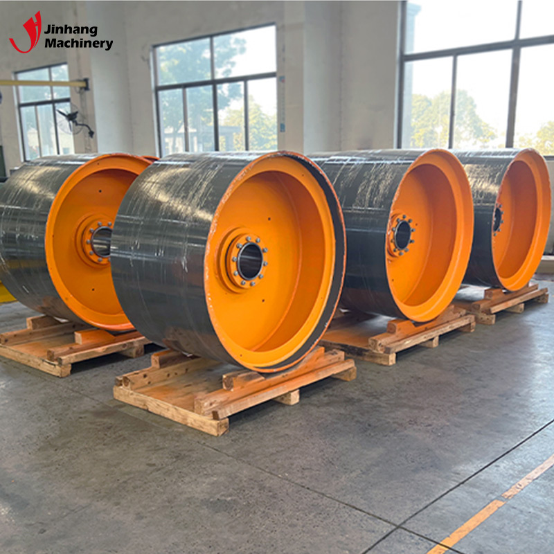 Tungsten carbide coated roller